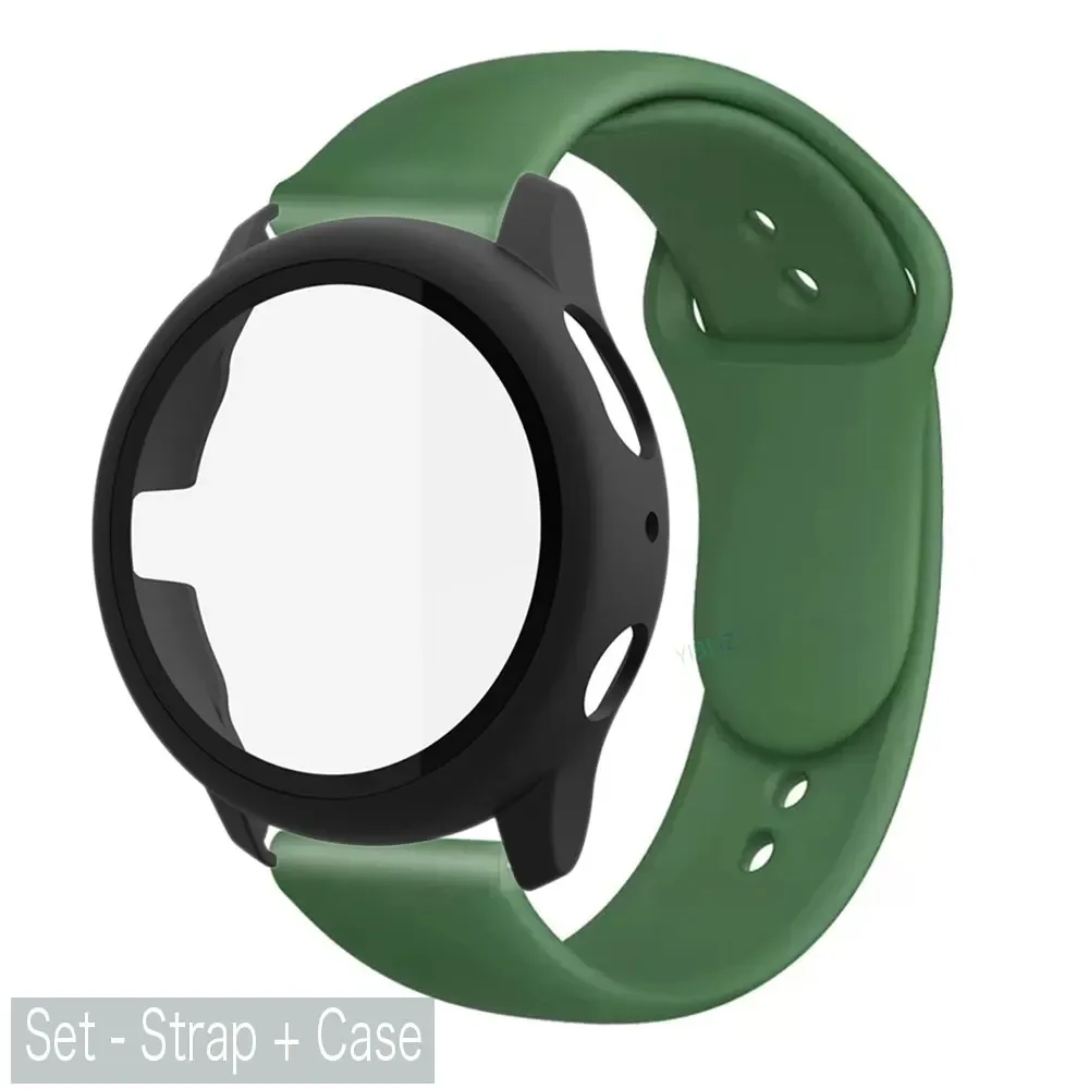 Protective Glass Film Case & Strap Set with Bracelet Accessories