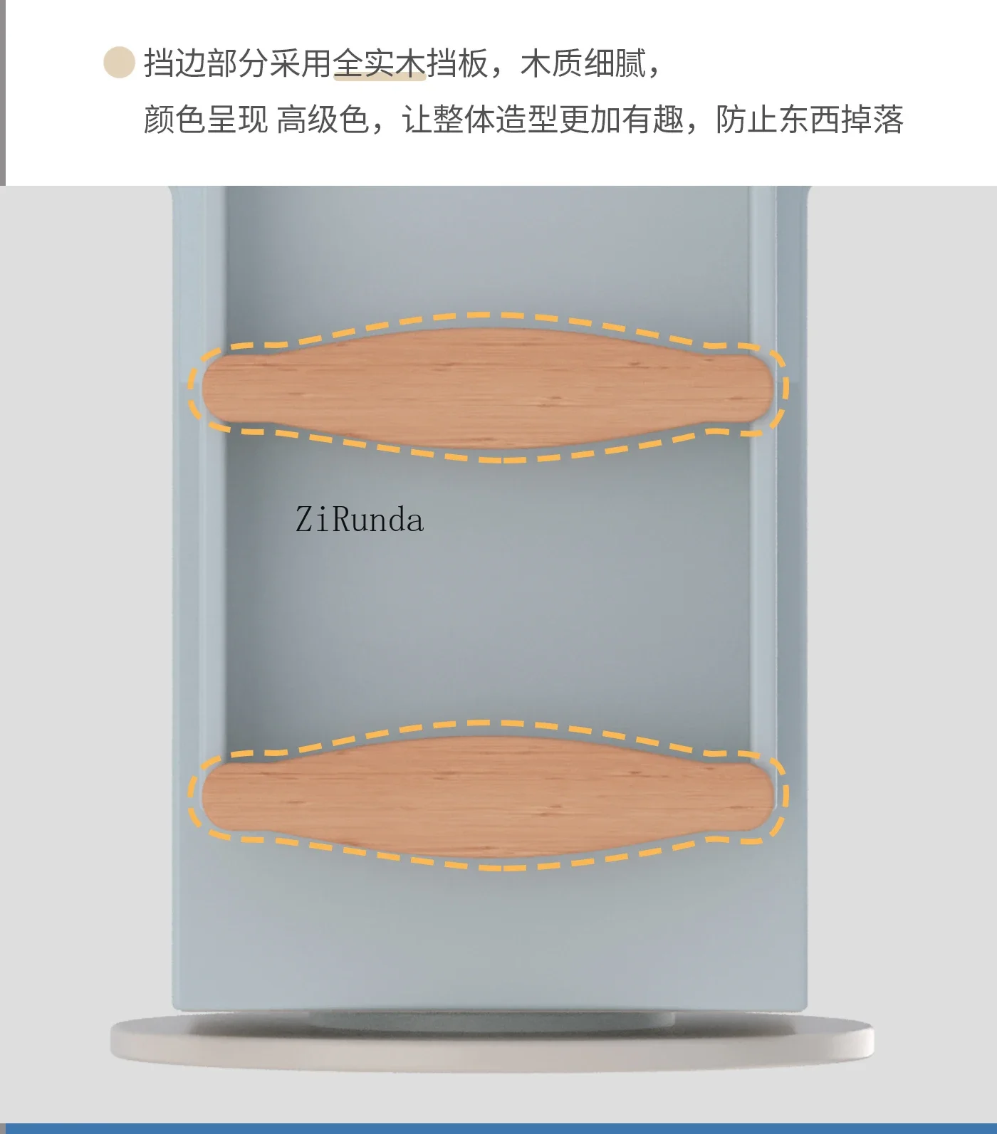 Children's solid wood rotating bookshelf 360 degree bookcase household vertical floor picture book shelf reading area