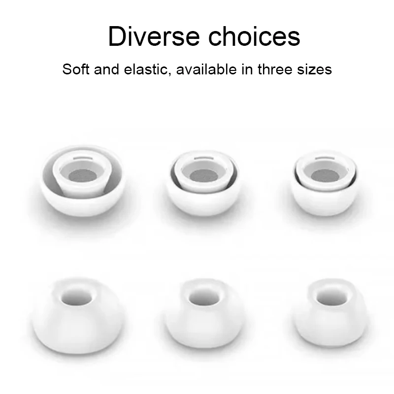 For Apple Airpods Pro Memory Foam Ear Tips Cap Silicone Ear Cushion