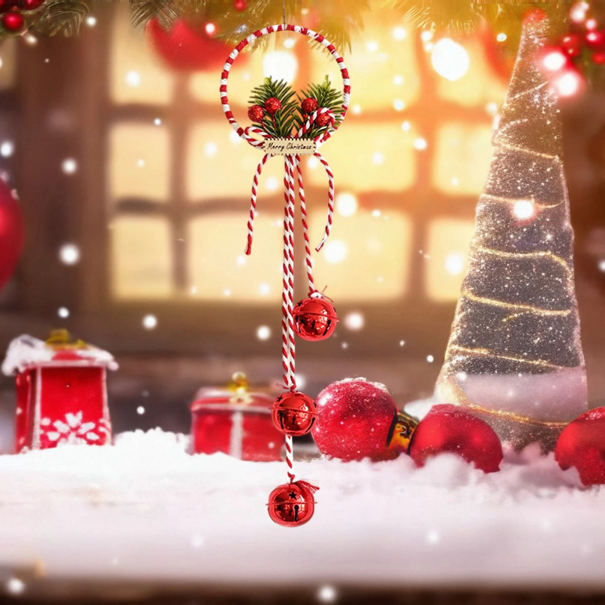 Christmas Tree Topper Star Gold Glittered Ornaments with LED Lights for Xmas Decorations Indoor Outdoor Home Party Festive