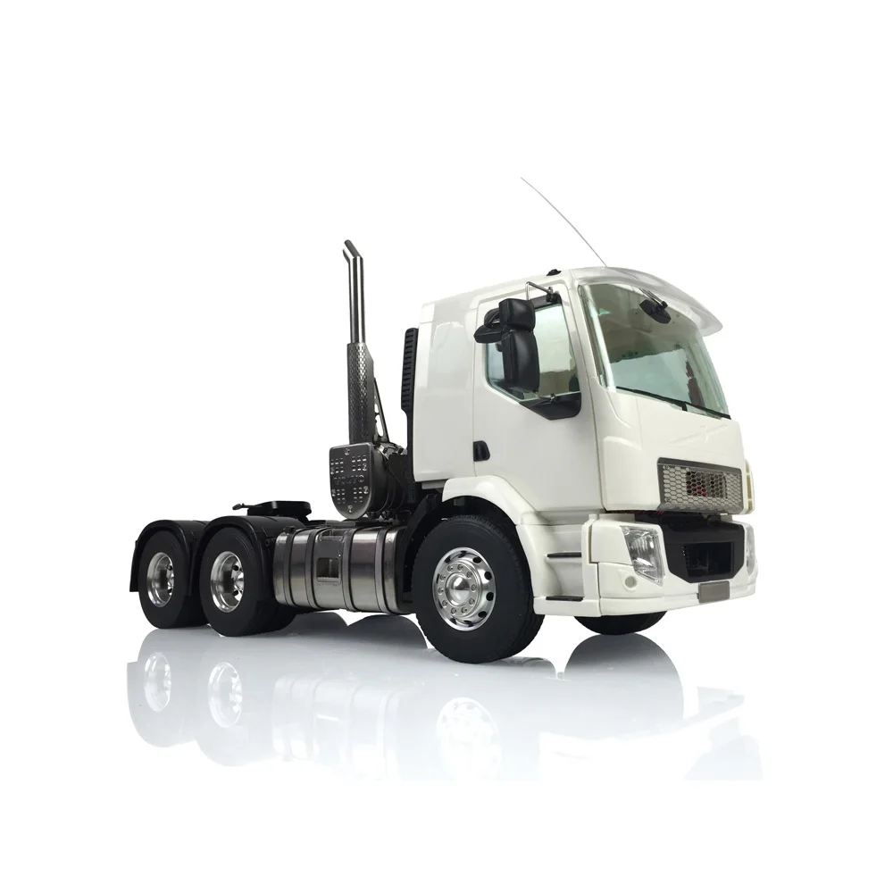 LESU 1/14 RC W/ 3Axles Tractor Truck Cabin Vm Chassis For DIY Fh16 Remote Control Car Tamiyay Trailer Model Thzh1191 3