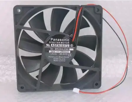 

ASFN10372 DC 24V 0.29A 120x120x25mm 2-Wire Server Cooling Fan