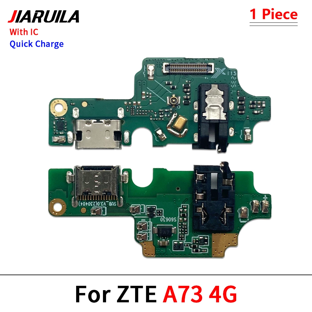 USB Charger Dock Connector Board with Charging Port and Microphone Flex Cable