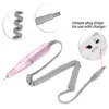 Professional Electric Manicure Machine Stainless Steel Handle 35000RPM Nail Drill Handle Electric Manicure Drill Accessory 4