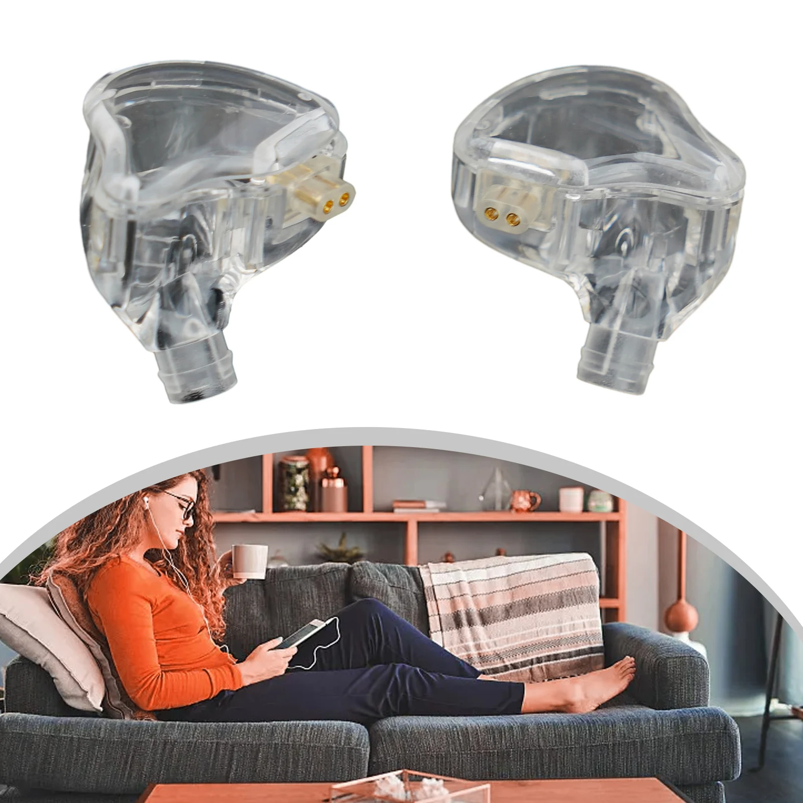 

Customizable DIY Earphone Case With HiFi Sound Quality Detachable Earbuds Dynamic Coil Amplify Your Listening Pleasure