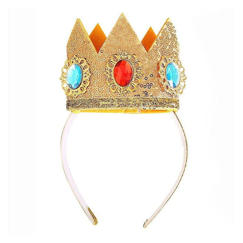 Cosplay Prinzessin Krone Stirnband Kostüm Mädchen Halloween Karneval Party Rolle Anzug Kopfbedeckung Zubehör – Detail 7