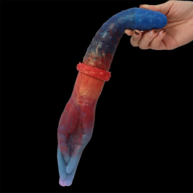 Double plug anal et dildo avec stimulation clitoridienne_voghion.com
