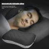 Ultralight Camping Pillow Iatable TPU Camping Iatable Pillow Convenient Outdoor Camping Portable Travel Napping Air Pillow 3