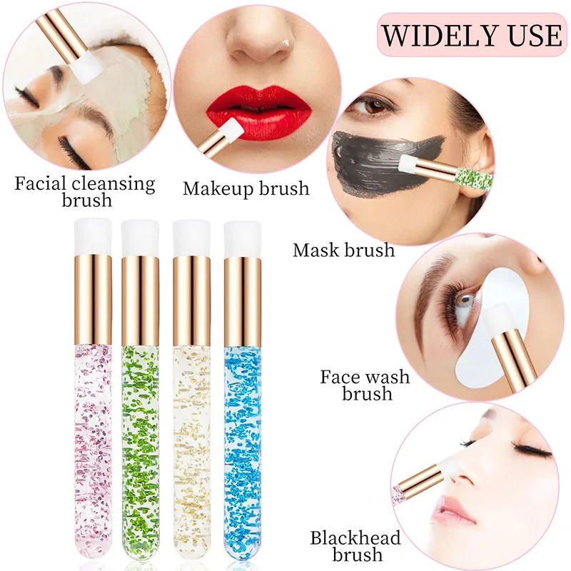 30/50/100pcs Eyelash Cleaning Brushes for Eyelash Extensions Glitter Lash Shampoo Brushes Nose Pore Cleansing Makeup Tools 4