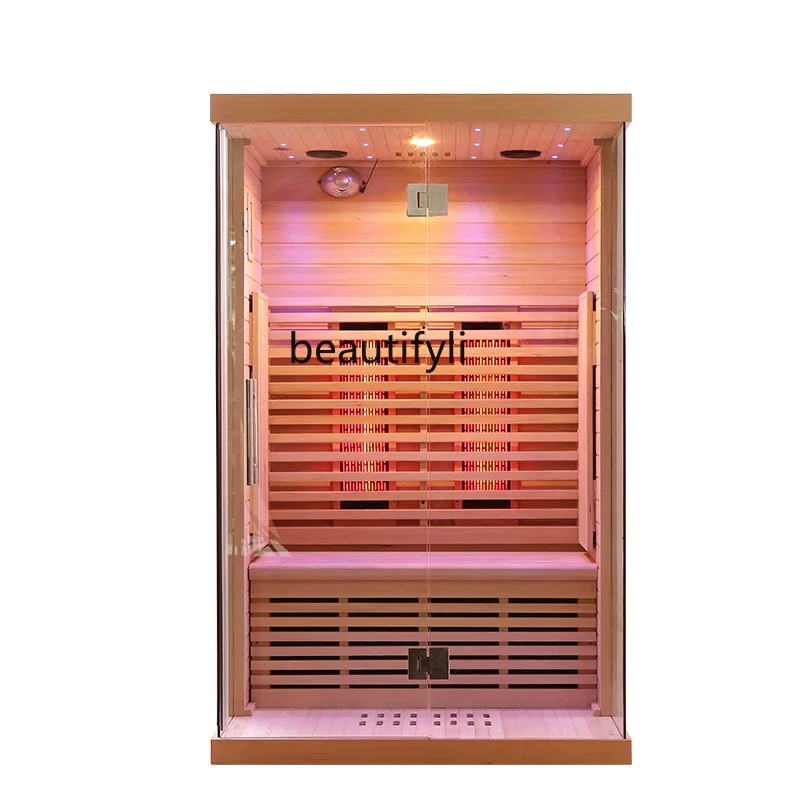 

GY Far Infrared Light Wave Room Household Nano Sweat Steaming Room Sauna Room Household Sauna Customized Installation