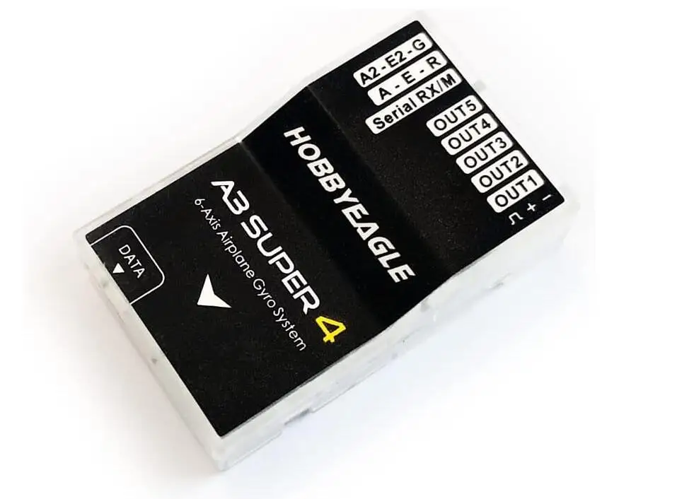 Gyroscope A3 Super4 pour planeur RC – 6 axes, 6 modes, compatible SBus