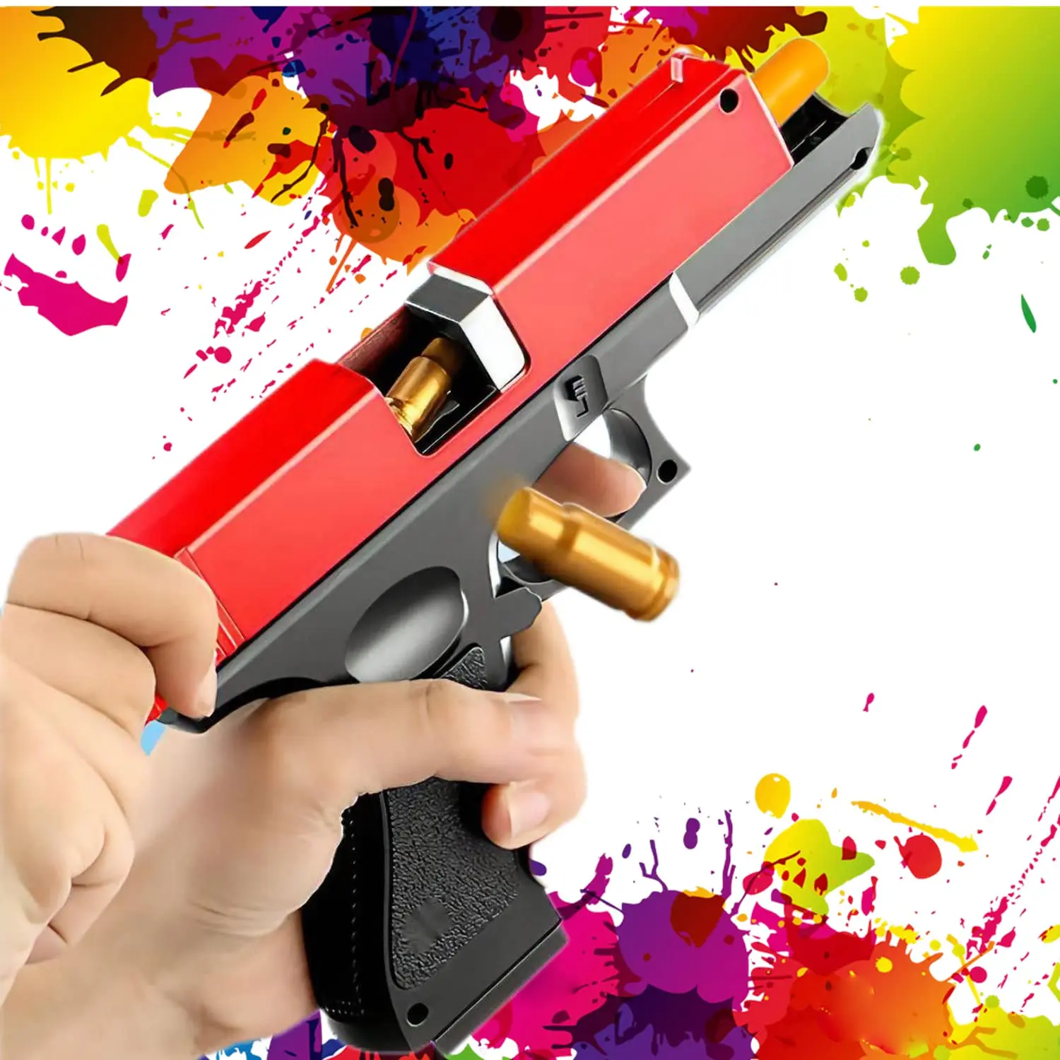 Newest Shell Ejecting Glock M1911 Glock Airsoft Pistol Soft Bullet Toy Gun Weapon Children Armas Blaster Shoot Outdoor Game Boys