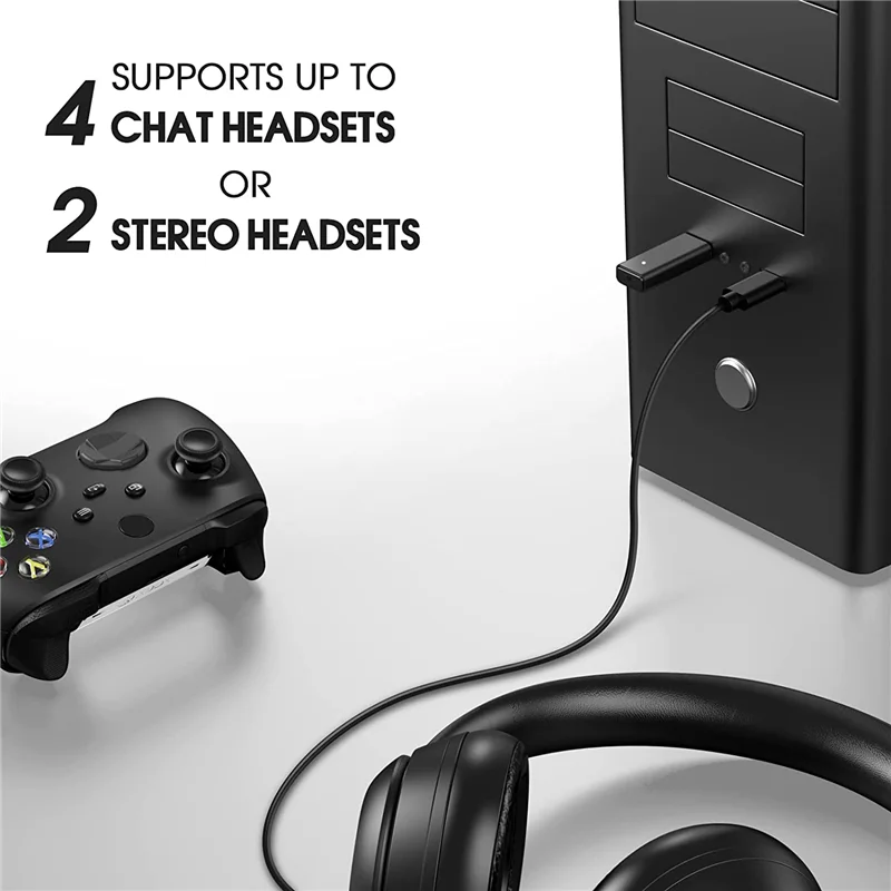 Brook X One Adapter EXTRA - Xbox One naar Switch/PS4/PC (XID) met Accu - Zwart kopen bij
