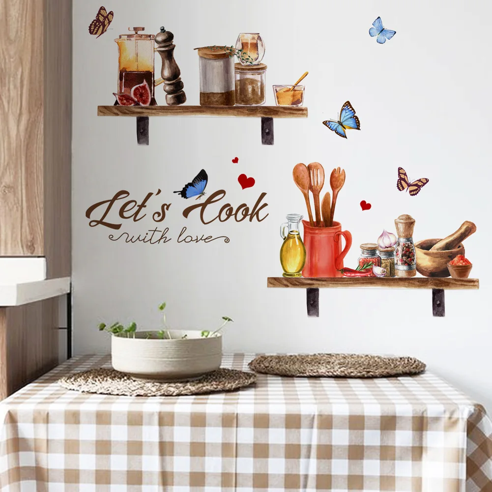 Fournitures de cuisine Motif stickers muraux