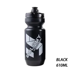 Lightweight 610ML Outdoor Cycling Water Bottle - Portable Sports Kettle (Black)