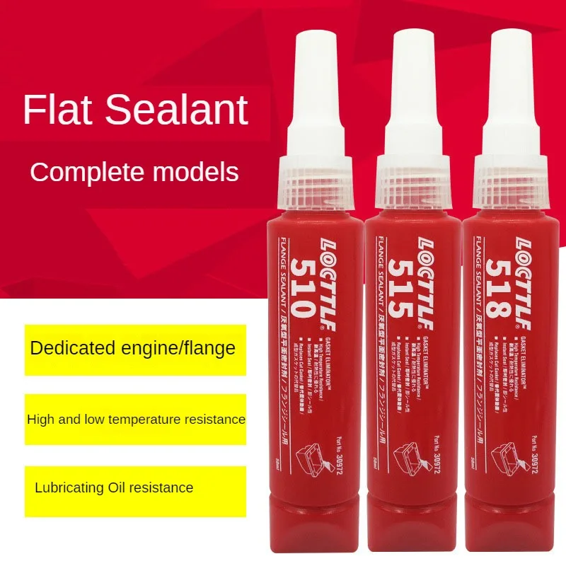 Anaeróbio Flat Selante Motor Cilindro Cabeça Fixação Cola Junta em Vez de Alta Temperatura 50ml por Garrafa 510 515 518