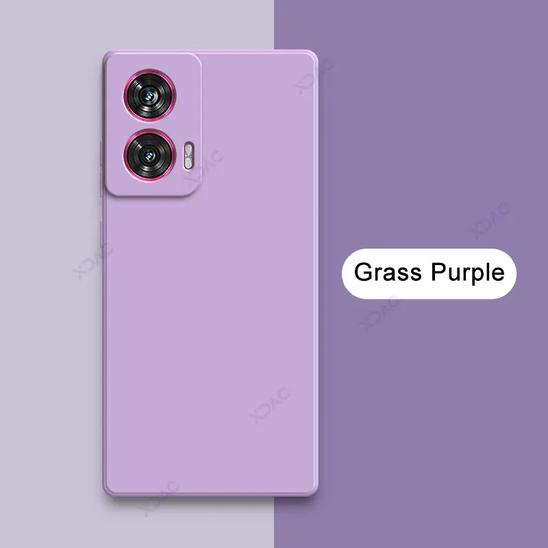 Enhanced Liquid Silicone Shockproof Phone Case - Soft 360° Protection, Original Square Design