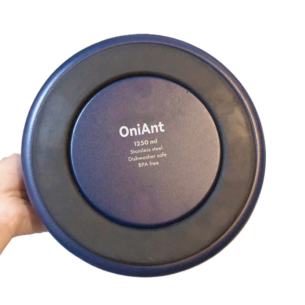 OniAnt Pet food bowls, Feeding vessels for pets Stainless Steel Pet Food Bowl, 64 Ounces/8 Cup Dog Food and Water Bowl