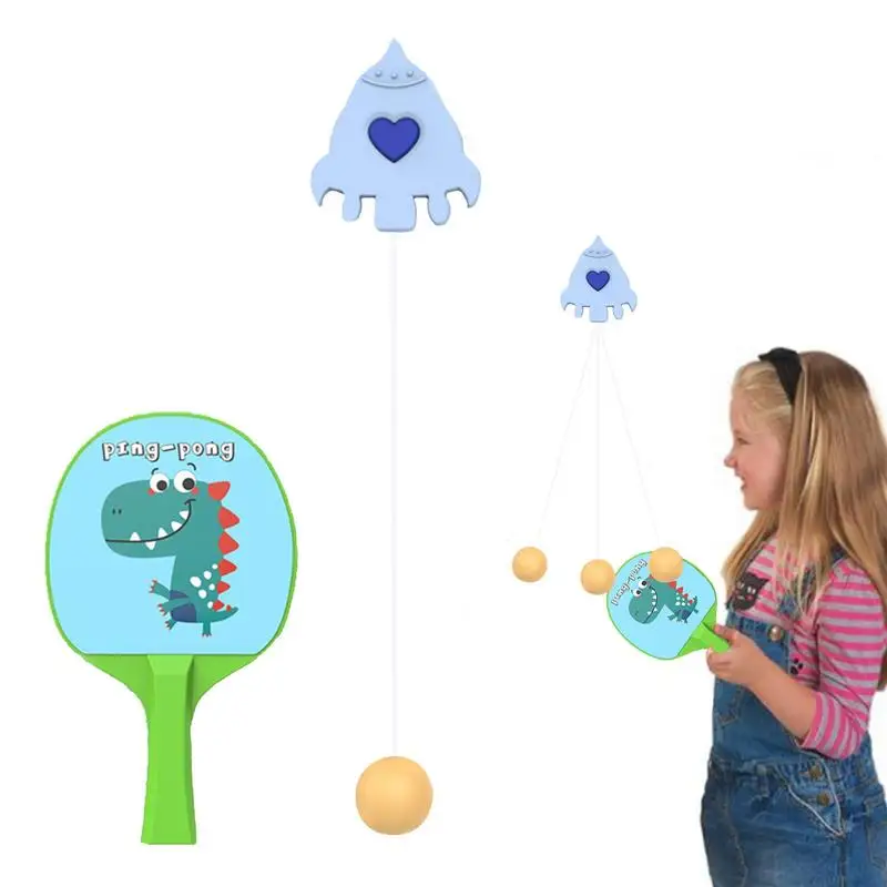 

Indoor Hanging Table Tennis Self-Training Pingpong Practice Trainer Hanging Pingpong Balls Training Sparring Device For Kids