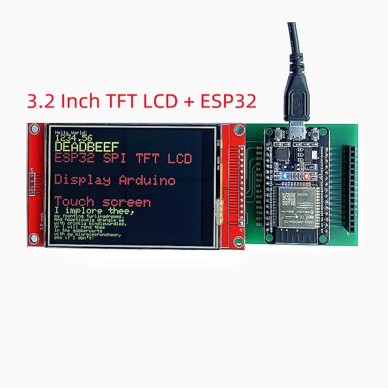 ESP32-Arduino-3-2-240-320-Smart-Display-Screen-LCD-TFT-Module-With ... image.