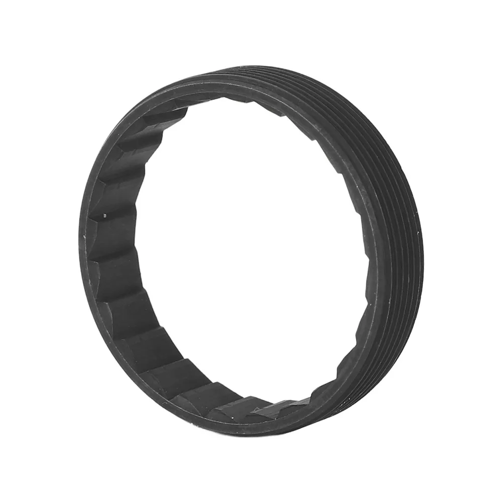 24T 휠 허브 스레드 링 M34*1.0*8.0mm 블랙 래칫 허브 링(D*T-Swiss 3-폴 허브 및 24-토스 허브 베이스 링이 있는 허브용)