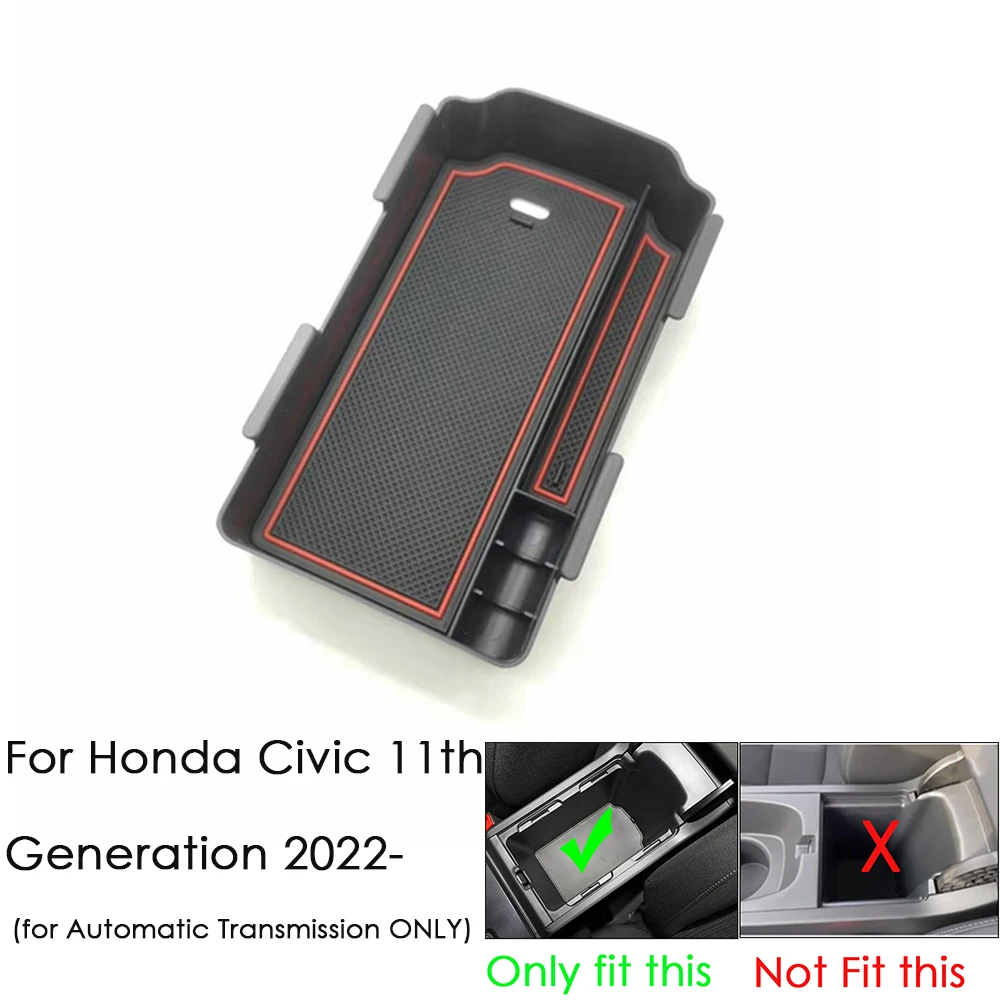 

Ящик-органайзер для автомобильных аксессуаров, для Honda Civic 9/10/11 поколения 2011-2023