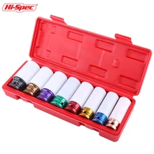 

Colorful Tire Protection Sleeve Deep Impact Nut Sockets Wheel WallAuto Repair Hardware Tool 17mm/19mm/21mm With Box