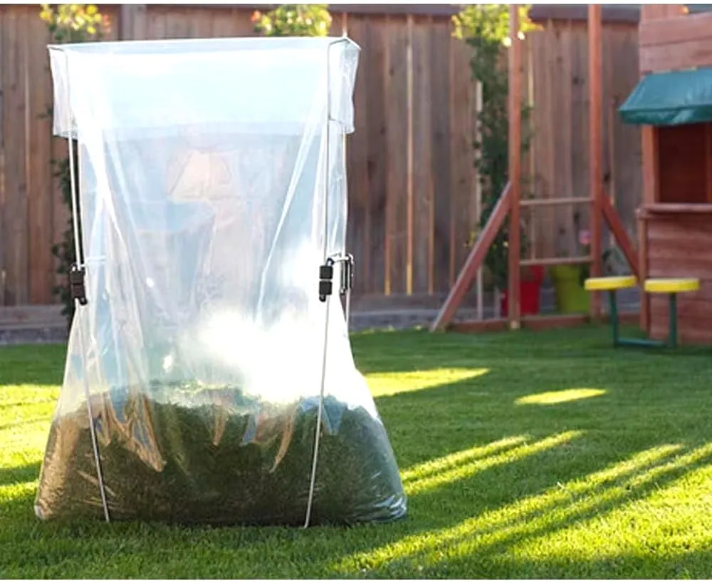 Trash Bags 50pcs Large Clear Garbage Can Liners Transparent Big Heavy Duty 90x110cm 100x120cm
