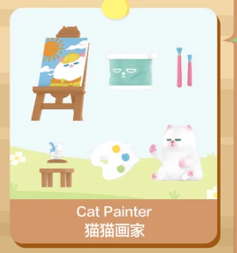 thumbnail image 1 of POP MART ViViCat Garden Life Series Caja Sorpresa Juguetes Bolsa Misteriosa Caja Misteriosa Figura de Acción Surpresa Modelo Cumpleaños, 1 of 5