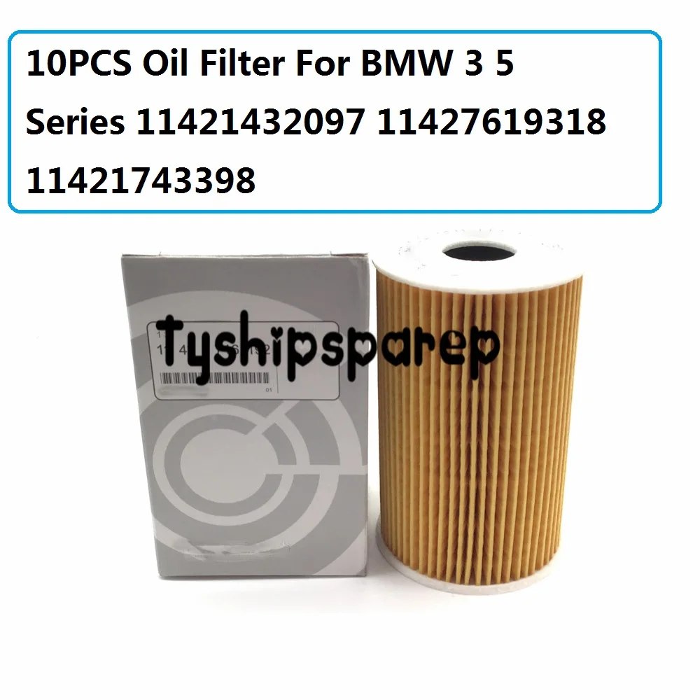 

Масляный фильтр двигателя для Bertone Freeclimber BMW 3 5 Series E30 E34 E36 E46 Z3 1.6L 1.8L 1.9L 11421743398 11421716121, 10 шт.