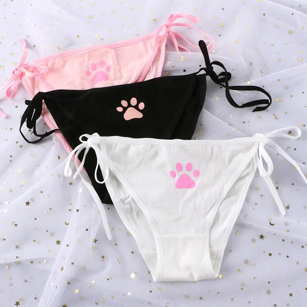 

Sexy Animation Bandage Lingerie Strap Cute Claw Women's Panties Underwear Briefs