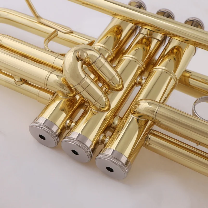 Factory Price JinBao TR-300 Yellow Brass Bb Key Standard Practice Trumpet
