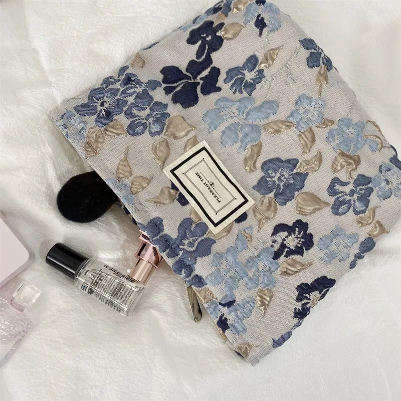 Cosmetic Bag Canvas Washing Bag Large Capacity Women Travel Cosmetic Pouch Make Up Storage Bags for makeup organizer,cosmetic bag,cosmetic storage bag,makeup bag,cosmetic case