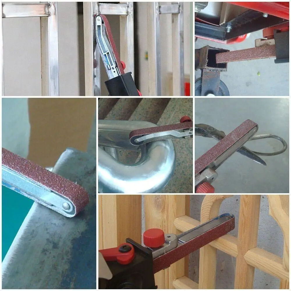 Angle grinder DIY Angle Grinder Belt Sander adapter Sanding Belt Bandfile dremel tools for 100mm 4" Electric Knife Sharpener dremel accessorie