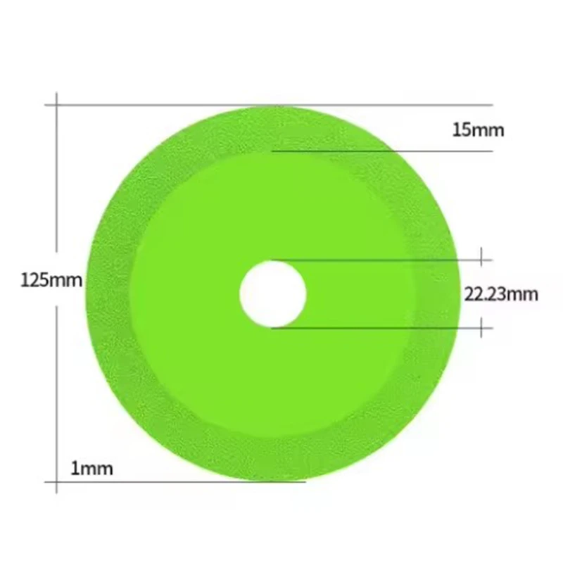 Diamond Glass Cutting Disc for Marble, Ceramic Tile, Jade, and Crystal Grinding