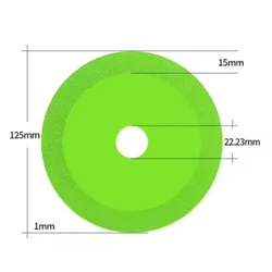 Diamond Glass Cutting Disc for Marble, Ceramic Tile, Jade, and Crystal Grinding