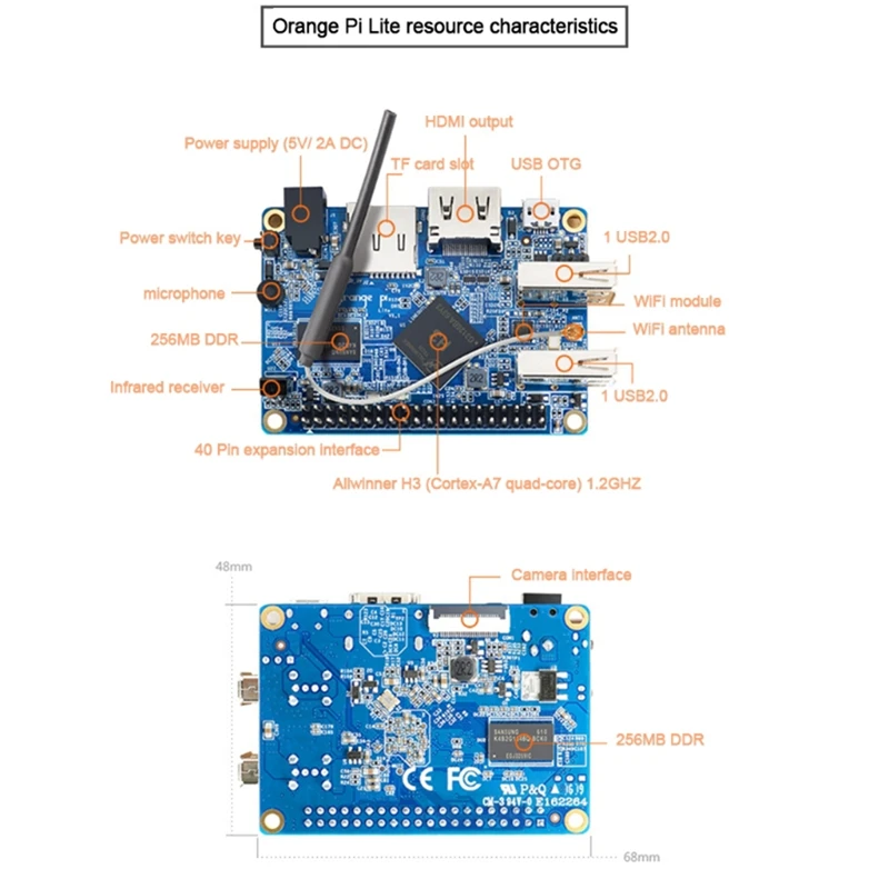 2023   Ʈ 1GB H3 Soc ̱  ǻ  , 1GB DDR3 SDRAM   