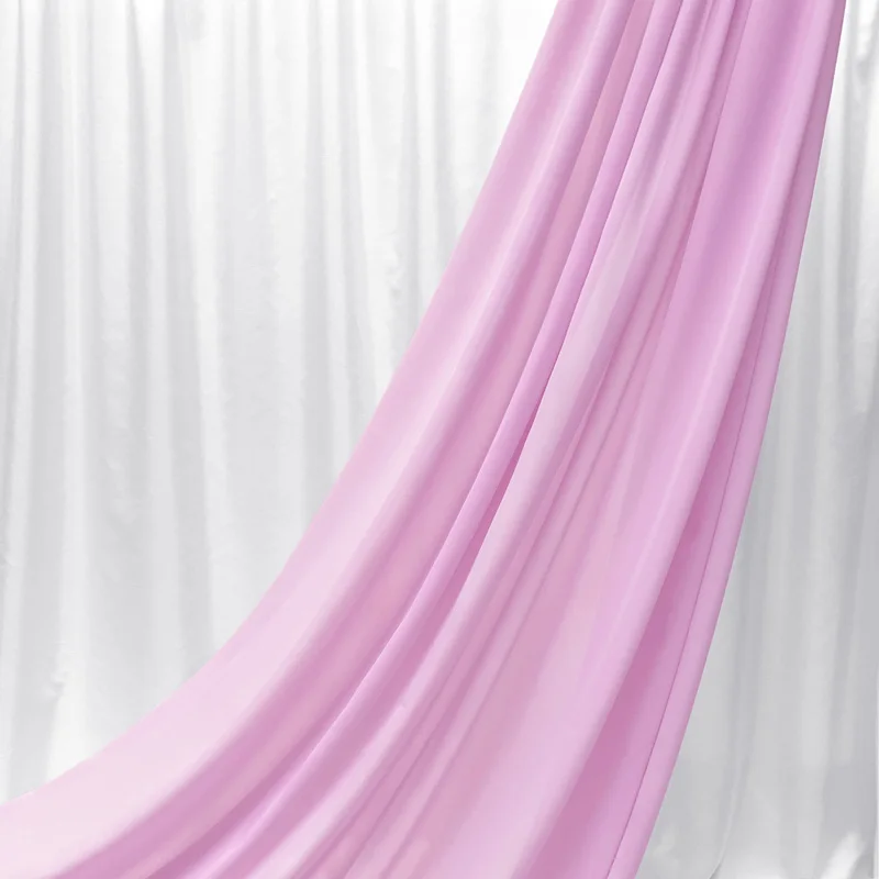 Elegant Purple Red Chiffon Georgette Fabric