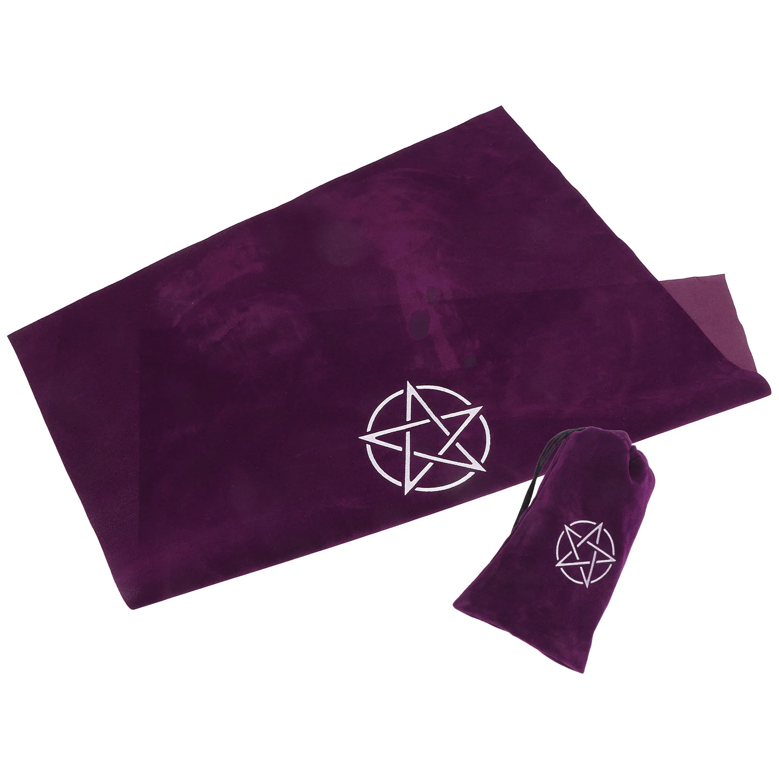 

1 Set Tarot Divination Desk Cloth Exquisite Tarot Divination Prop Astrology Prop