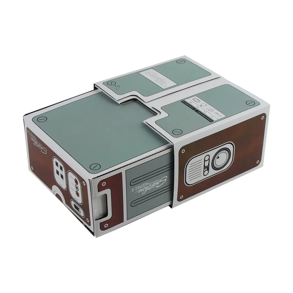 Second Generation Compact DIY Smart Phone Digital Home Theater Entertainment Projector Easy Installation