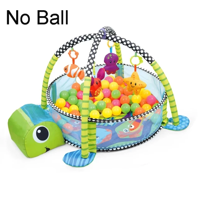 Kids Cartoon Multifunctional  Fence Crawling Mat Activity Mat Early Education Newborn Enlightenment Game Mat Take Exercise Toys 2