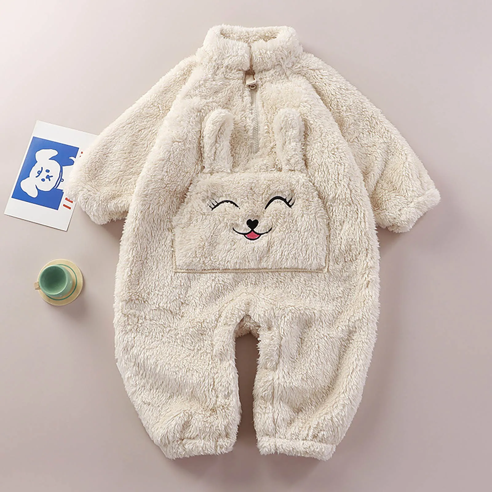 Toddler Baby Boys Girls Cute Cartoon Warmer Pajamas New h Panda Suit Winter Outfits