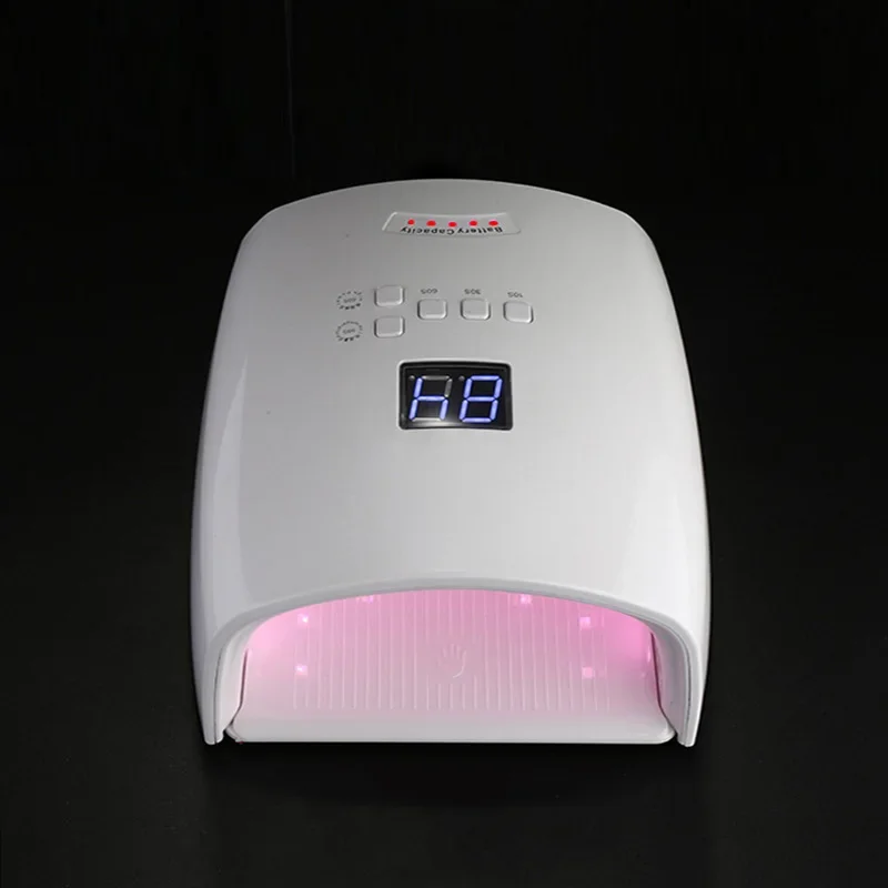 

Sun UV S10 Red Light Nail Lamp 48W Gel Polish Dryer LED Light for Nails Professional Nail UV LED Lamp