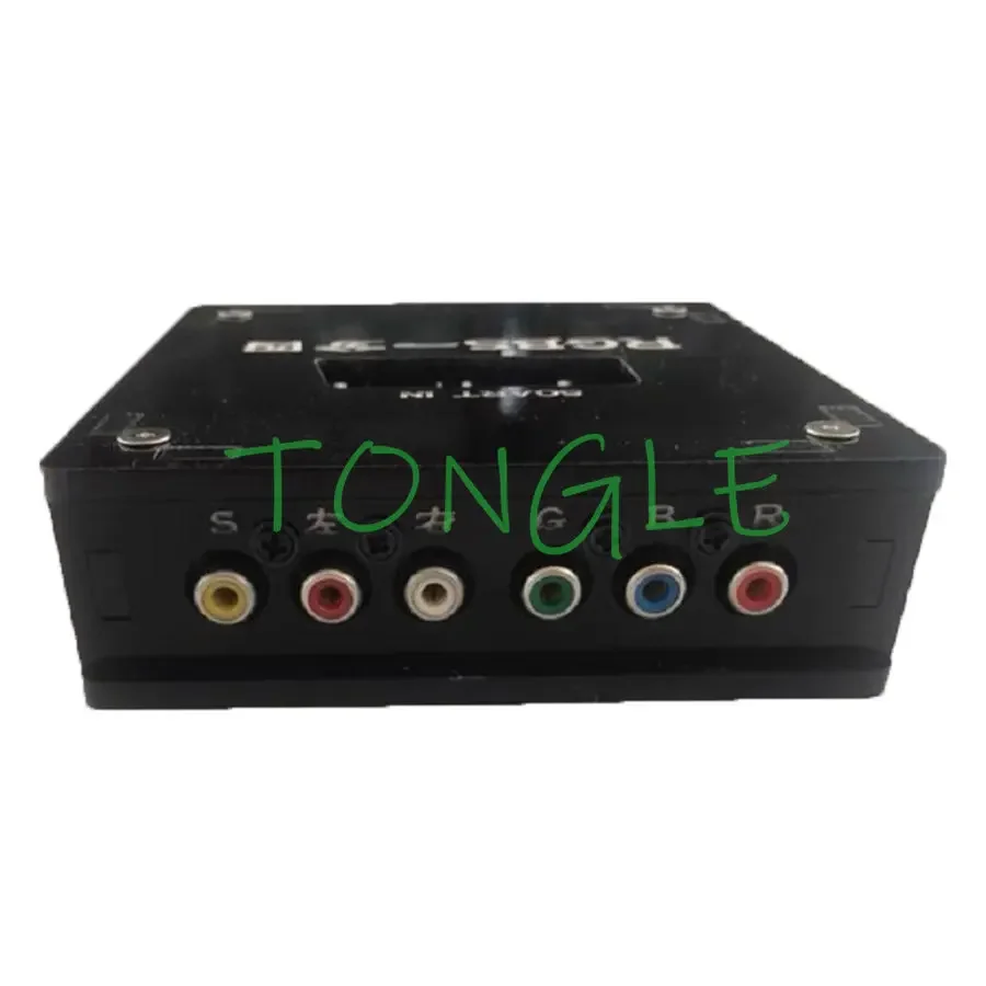 RGBS SCART 아크릴 비디오 스위처, 스플리터, 자동 변환 보드, 아케이드 게임 장치, 1 in, 4 out, 5 out
