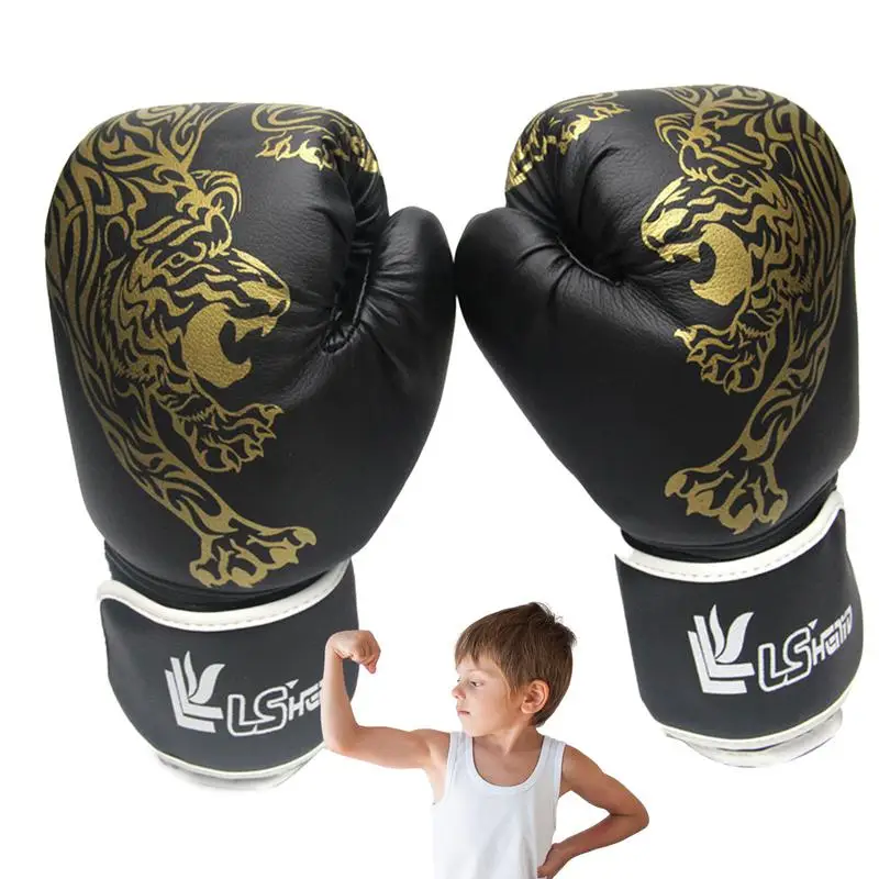 

Boxing Glove PU Leather Kickboxing Protective Glove Kids Children Punching Training Sports Supplies Kids Boxing Gloves
