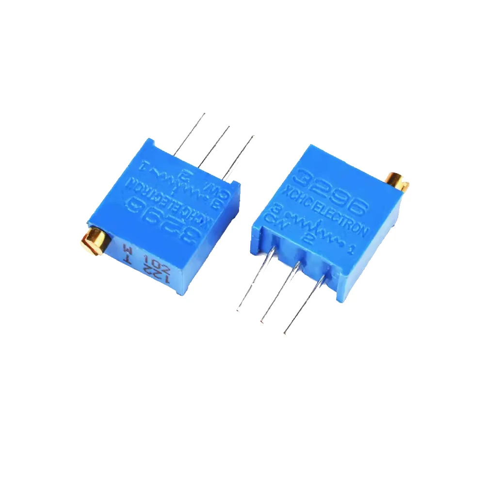 3296 potentiometer Kit High Precision 3296W Variable Resistor 100R-1M 200R 500R 1k 2k 5K 10K 20K 50K 100K 200k 500k 10PCS potentiometer kit