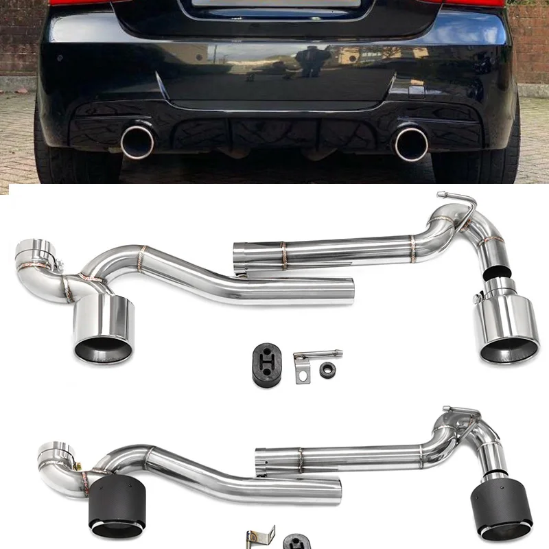 エキゾーストチップ 用 E90 E92 320i 318i 325i 335i 車用エンドパイプ