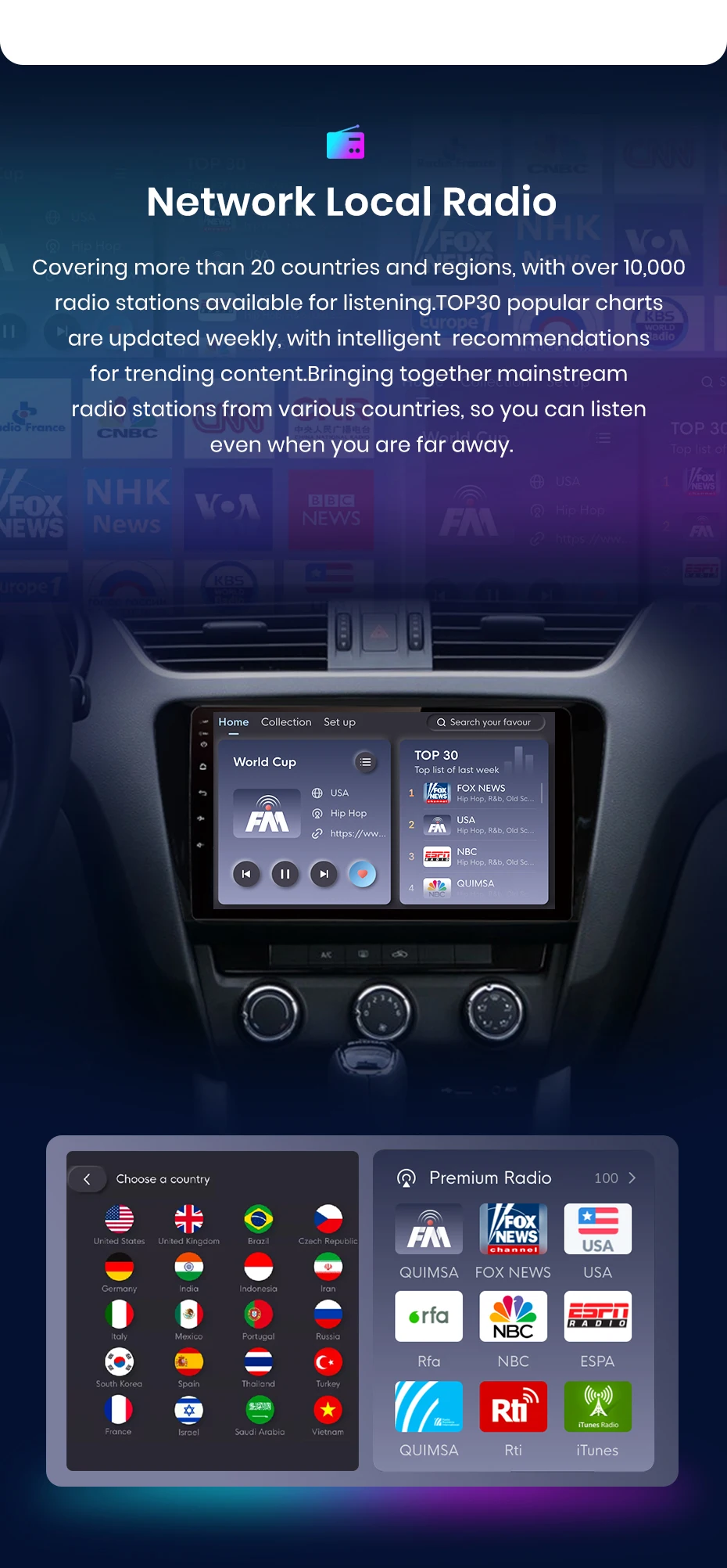Junsun V1 Android 10,0 Auto Radio Multimedia Für SKODA Octavia 3 A7 2013 2014 2015 2016 2018 Video Player Navigation GPS keine 2 din – Detail 15