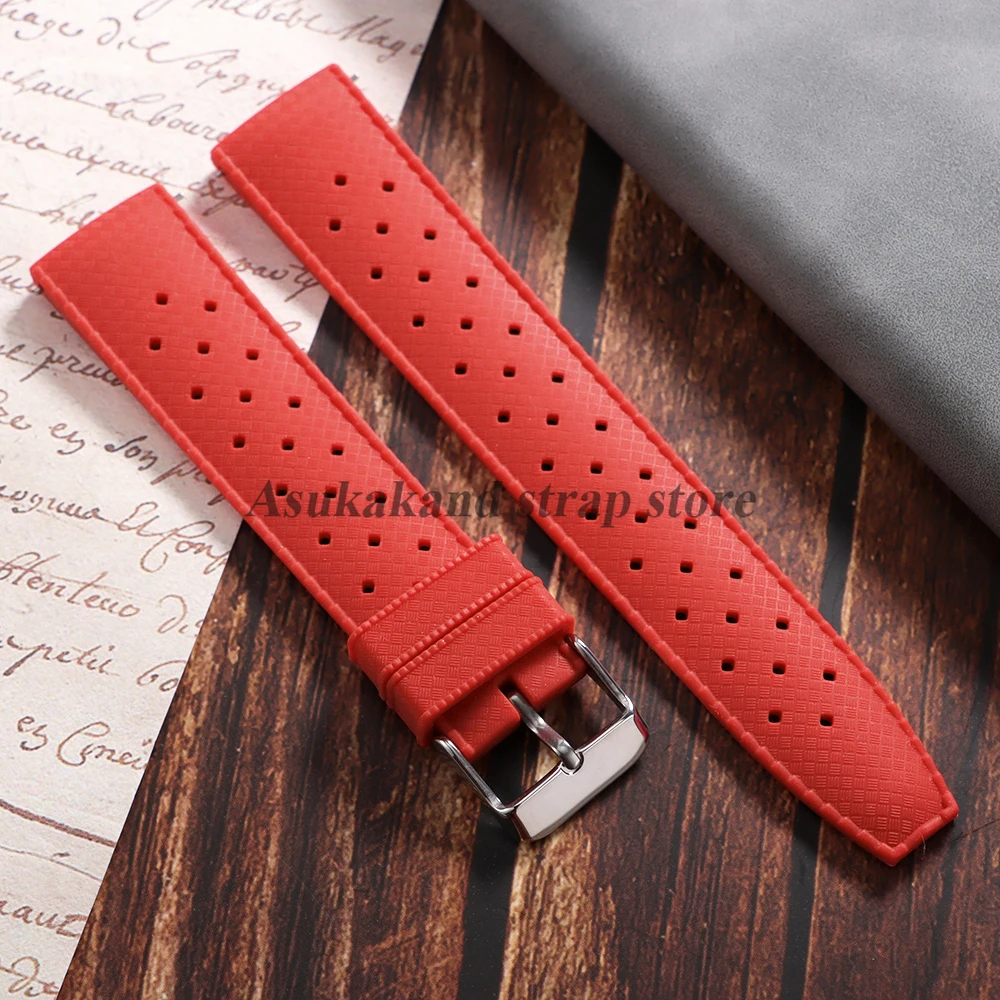 Silicone Tropical Rubber Sport Watchstrap - Unisex