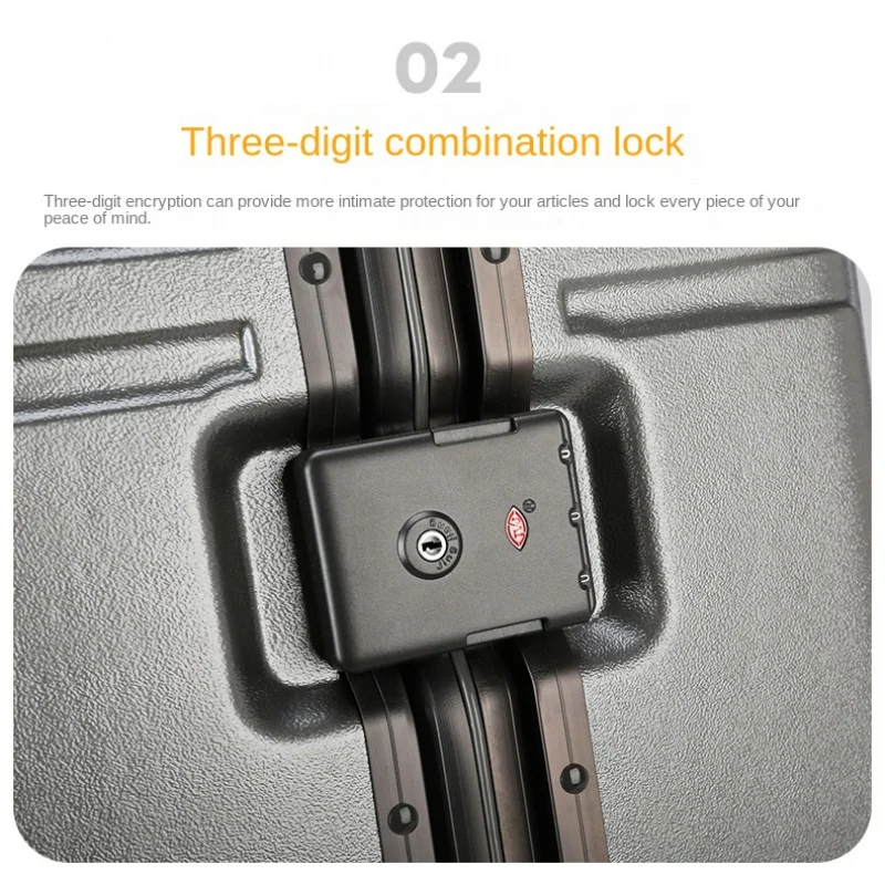 Bagaglio Silent Universal Wheel New Pull Rod Travel Password Imbarco Valigia Trolley Borsa Da Viaggio Designer Luxury Bag